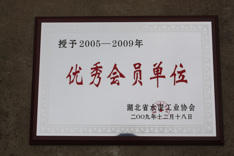 優(yōu)秀會員單位（湖北亞東）